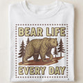 BEAR LIFE EVERY DAY | Wild Animals T-Shirt - close up