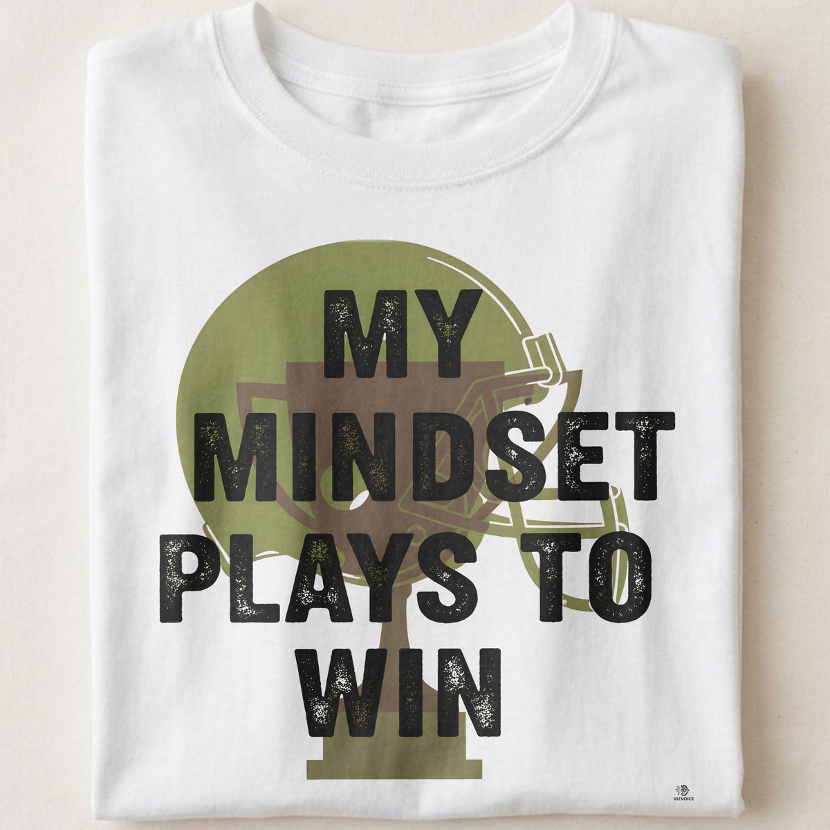 MY MINDSET PLAYS TO WIN | Motivational T-shirt for Champions