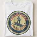 IRONWORKER BY TRADE ALWAYS | Funny Ironworker T-Shirt - close up