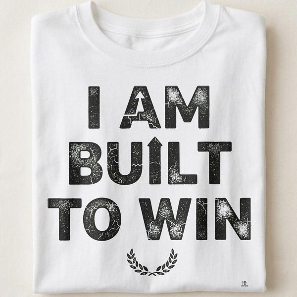 I AM BUILT TO WIN | Confidence First T-Shirt