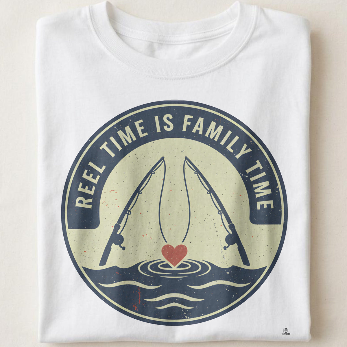 REEL TIME IS FAMILY TIME | Weekend Fishing T-Shirt