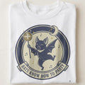 BATS KNOW HOW TO PARTY | Spooky Season T-shirt - close up