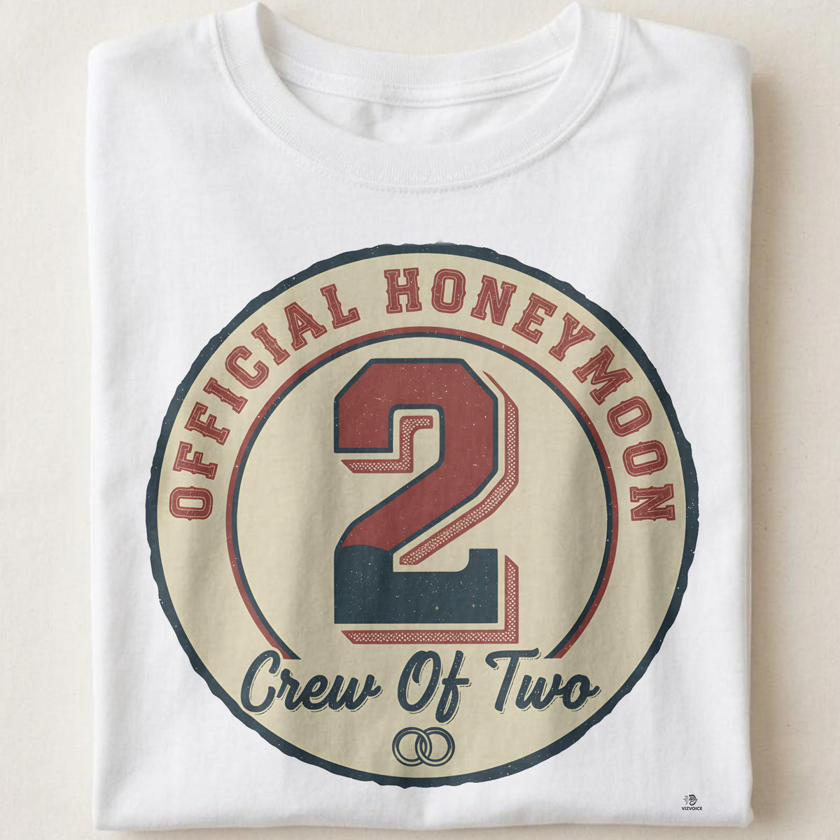OFFICIAL HONEYMOON CREW OF TWO | Funny Honeymoon T-Shirt