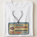 OFFICIAL OVERTHINKING CLUB REPRESENTATIVE | Funny Overthinking T-shirt - close up
