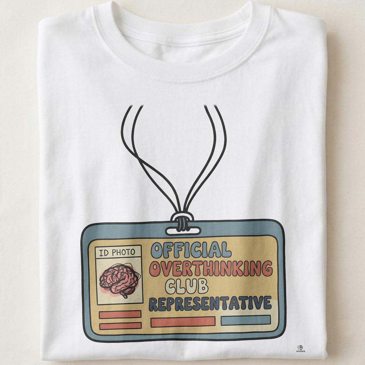 OFFICIAL OVERTHINKING CLUB REPRESENTATIVE | Funny Overthinking T-shirt