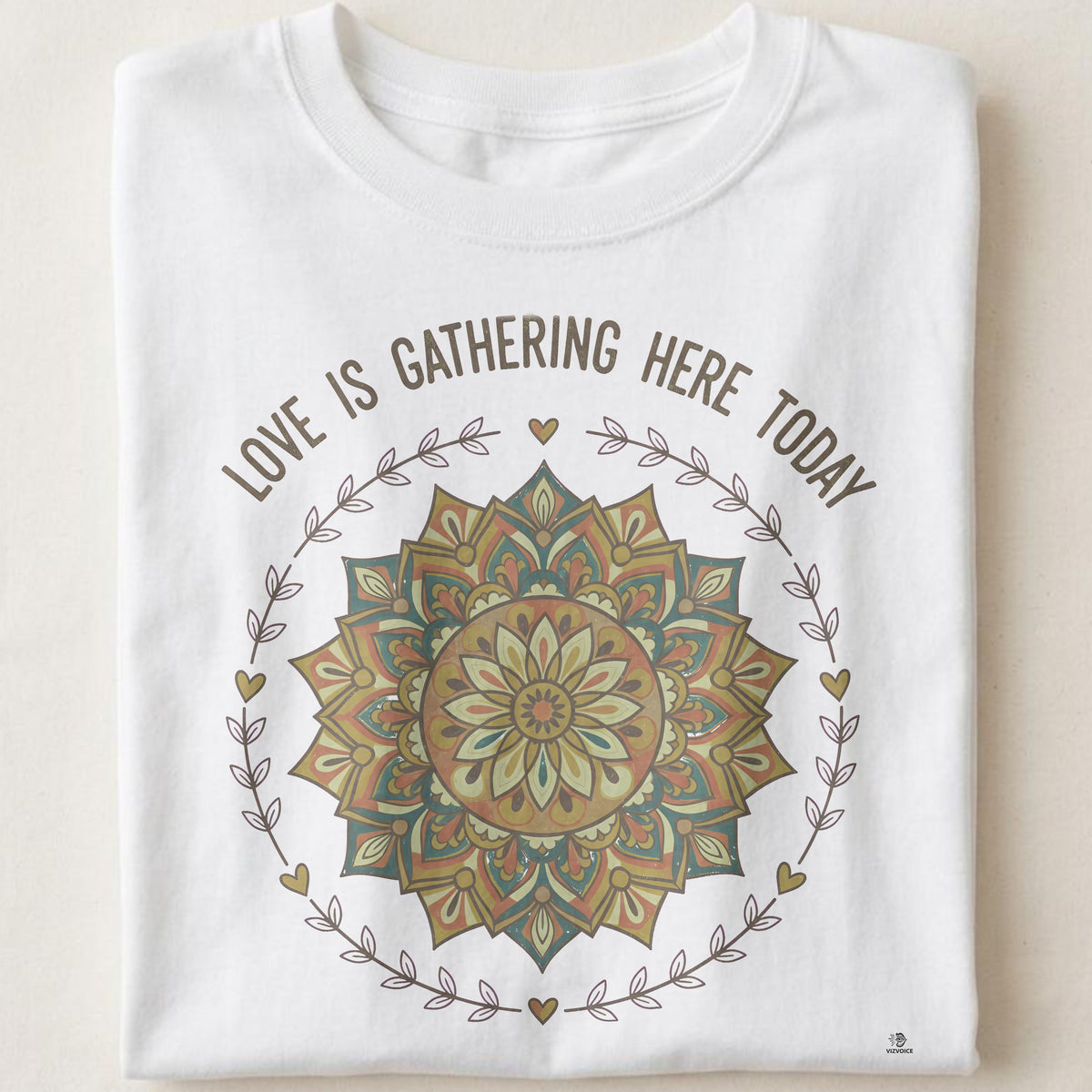 LOVE IS GATHERING HERE TODAY | Bridal Shower T-Shirt