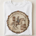 BARREL RACING IS MY SPORT | Funny Barrel Racer T-shirt - close up