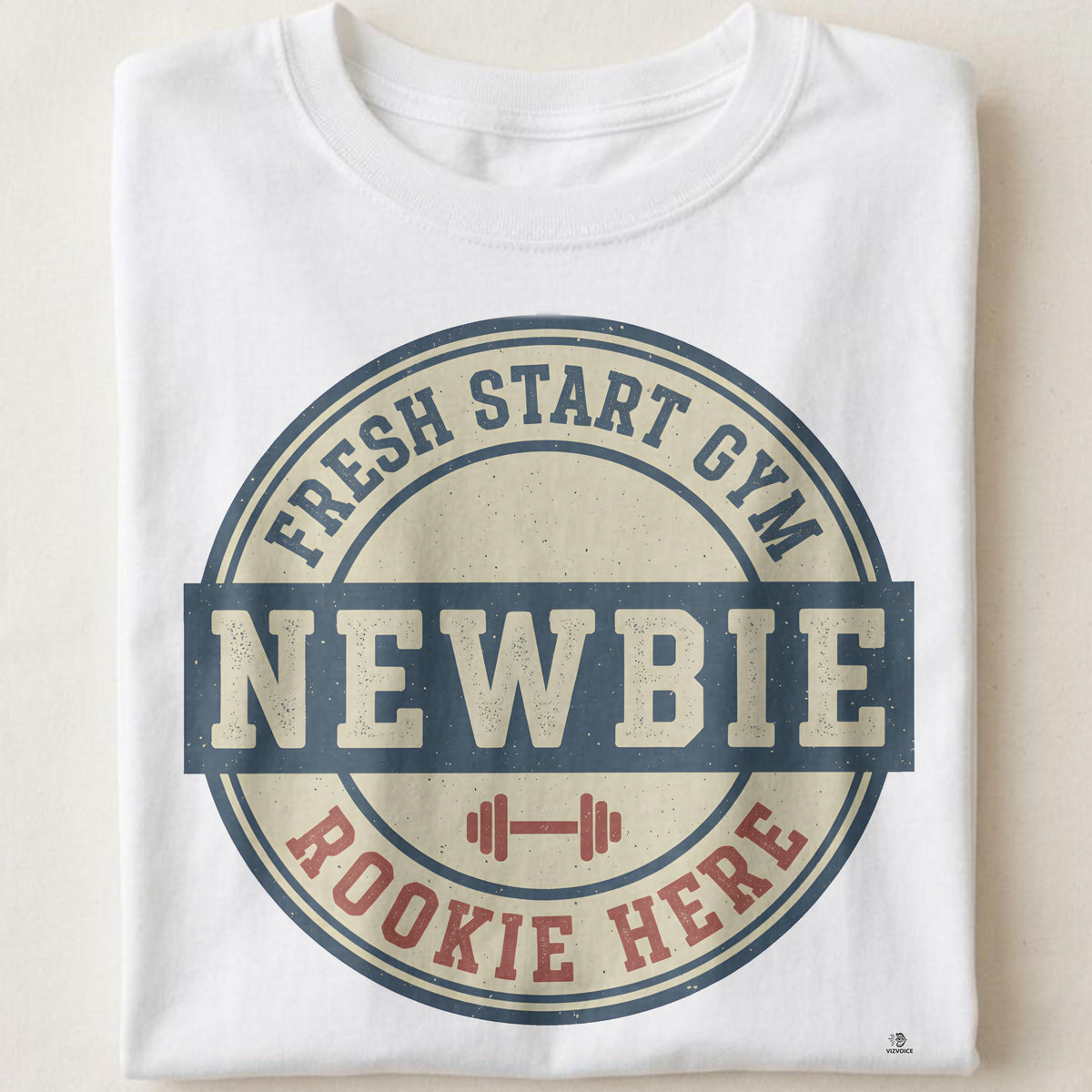 FRESH START GYM ROOKIE HERE | Funny Fitness T-Shirt
