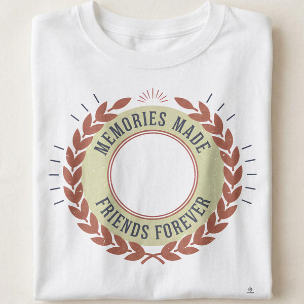MEMORIES MADE FRIENDS FOREVER | Alumni Pride Graduation T-Shirt