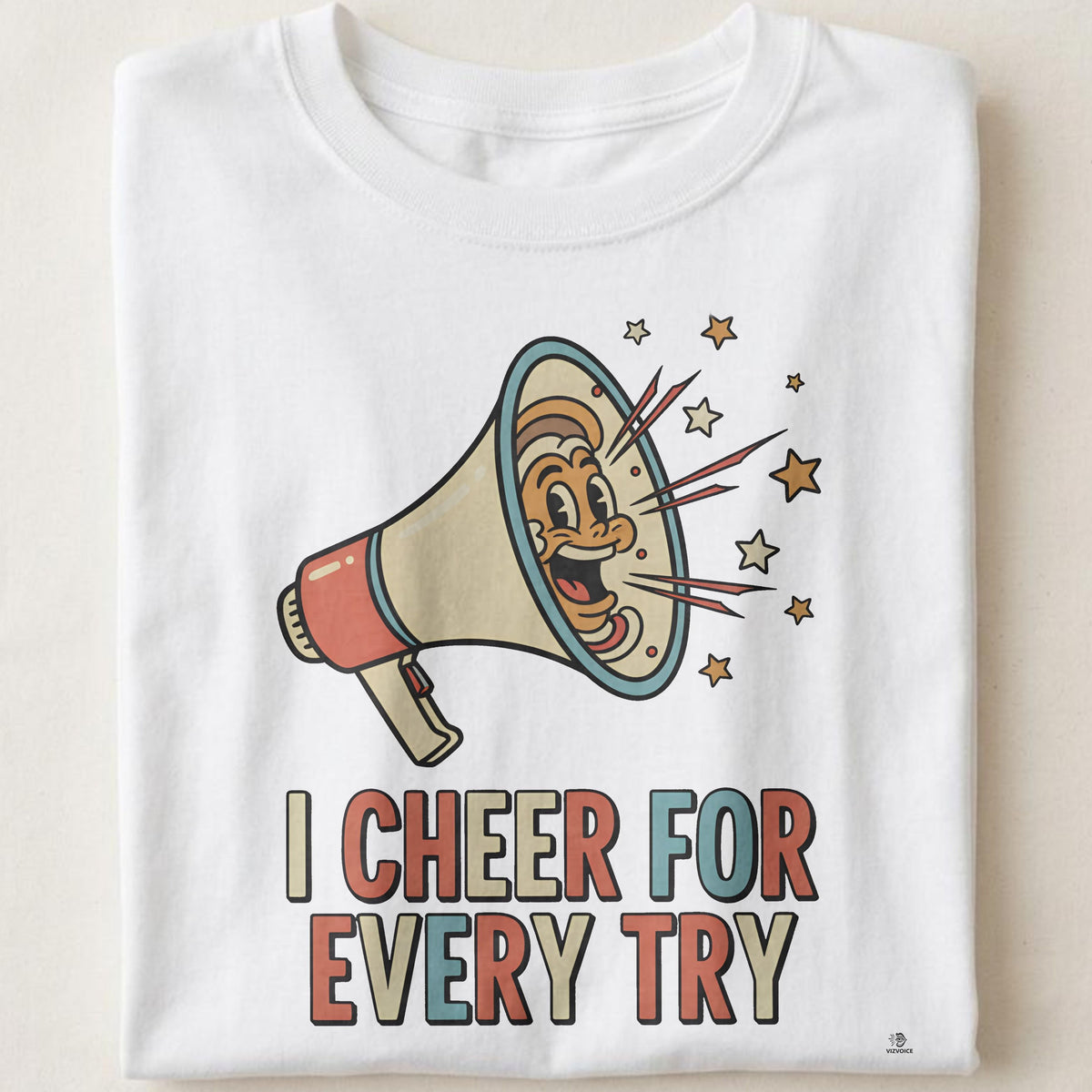 I CHEER FOR EVERY TRY | Fun T-Shirt for PE Teachers