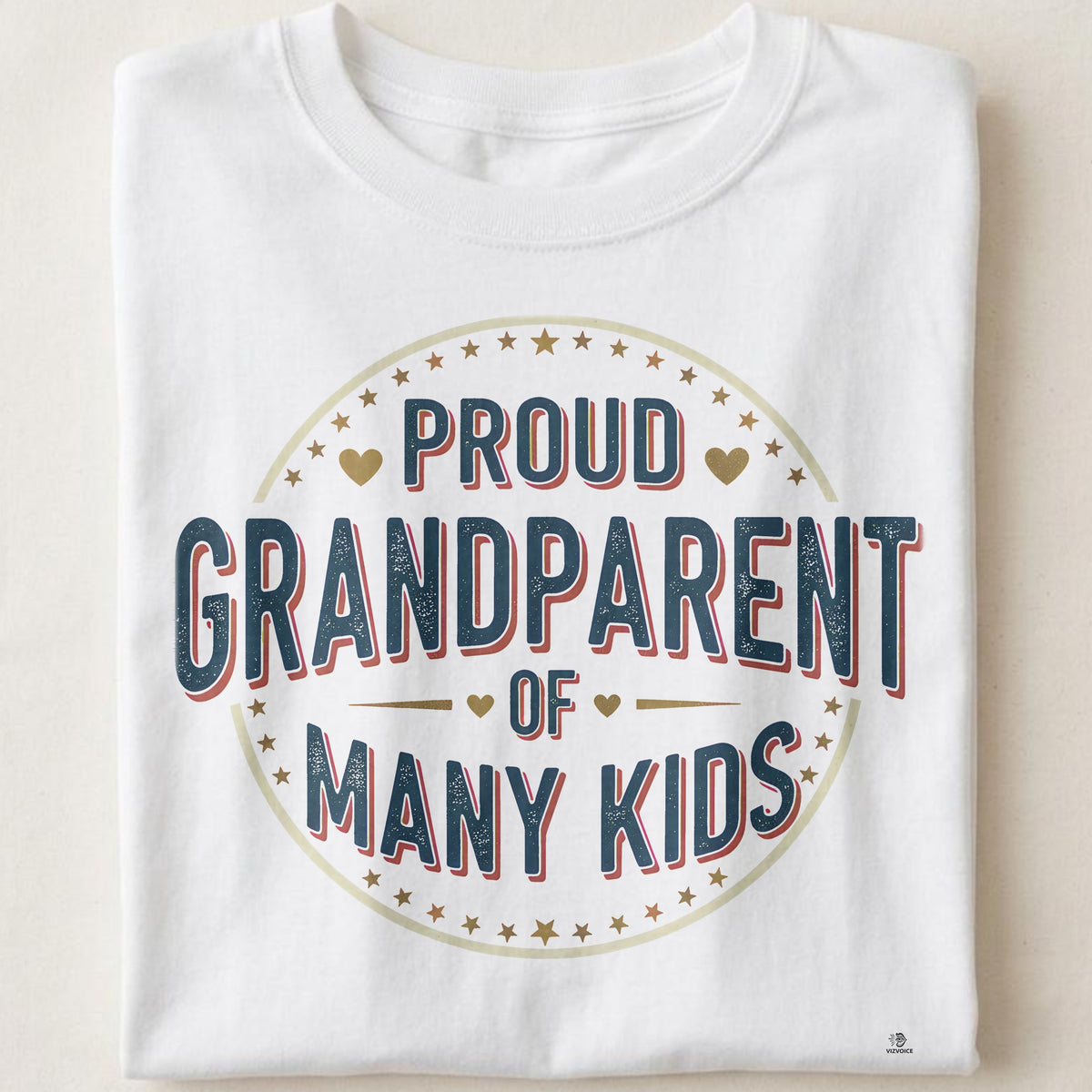 PROUD GRANDPARENT OF MANY KIDS | Funny Grandparent T-Shirt