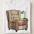 RETIRED GRANDPA FULL TIME FUNNY | Humorous Grandpa T-Shirt - close up