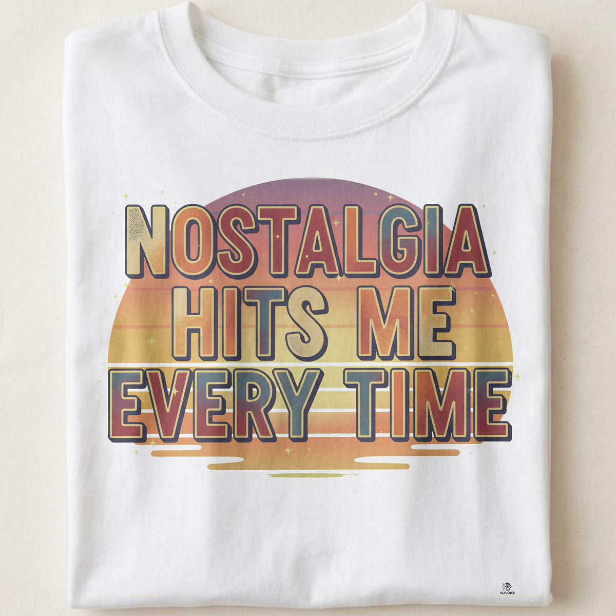 NOSTALGIA HITS ME EVERY TIME | 80s Birthday T-Shirt