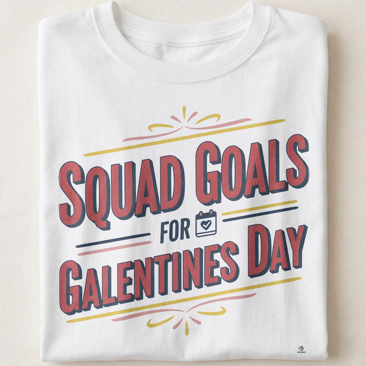 SQUAD GOALS FOR GALENTINES DAY | Fun Best Friends T-Shirt