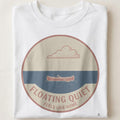 FLOATING QUIET FEELS LIKE HOME | Relaxed Fishing T-Shirt - close up