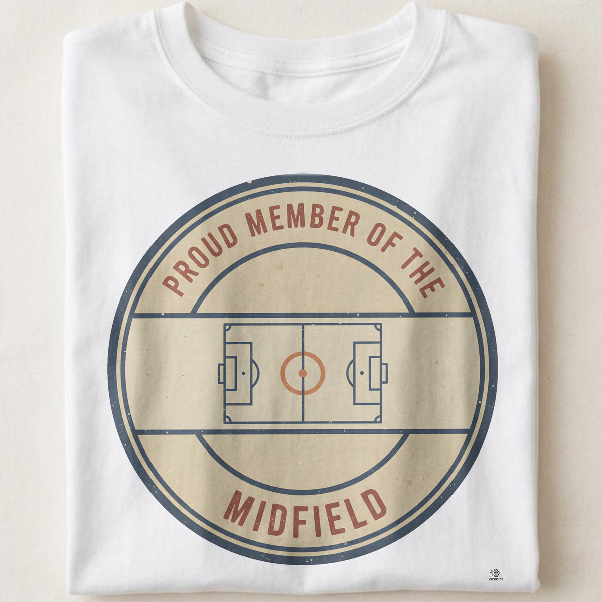 PROUD MEMBER OF THE MIDFIELD | Funny Field Hockey T-Shirt