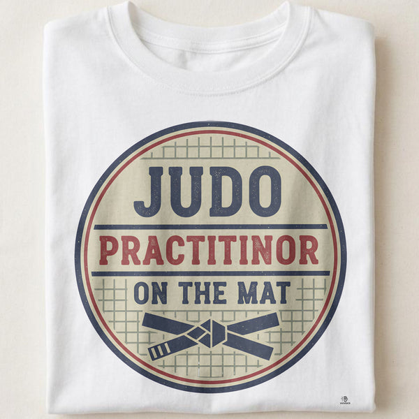 JUDO PRACTITIONER ON THE MAT | Funny Judo T-Shirt