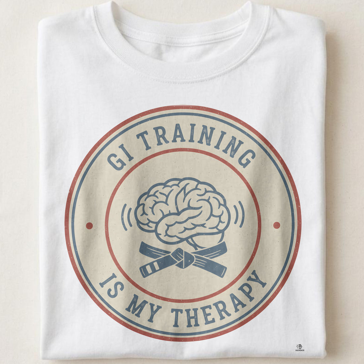 GI TRAINING IS MY THERAPY | Funny BJJ T-Shirt