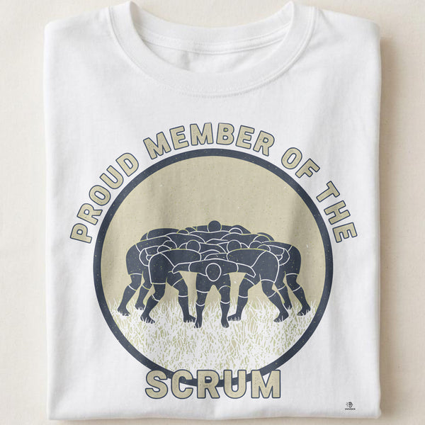 PROUD MEMBER OF THE SCRUM | Funny Rugby T-Shirt