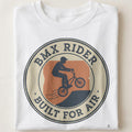 BMX RIDER BUILT FOR AIR | Cool BMX T-Shirt for Riders - close up