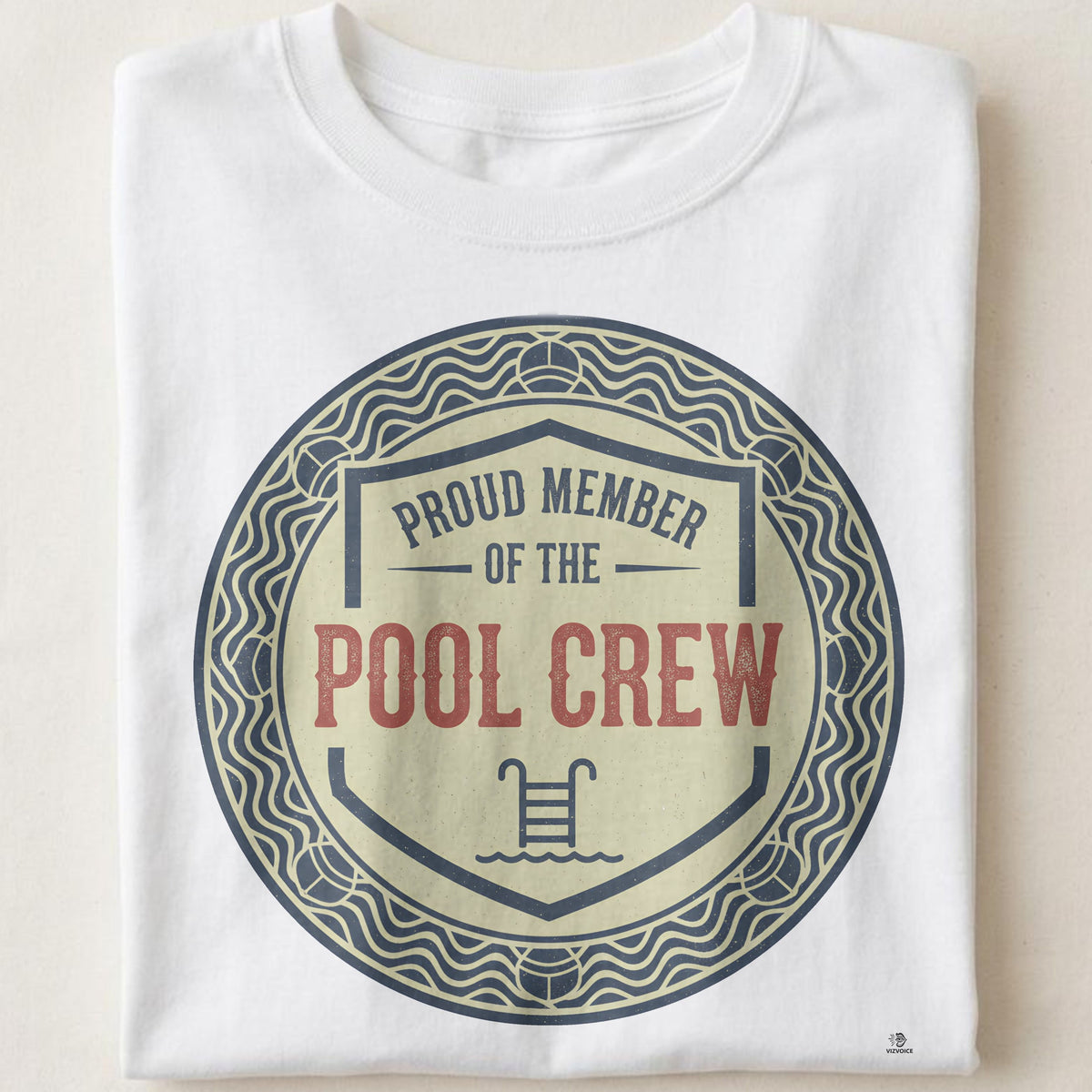 PROUD MEMBER OF THE POOL CREW | Water Polo T-Shirt for Fans