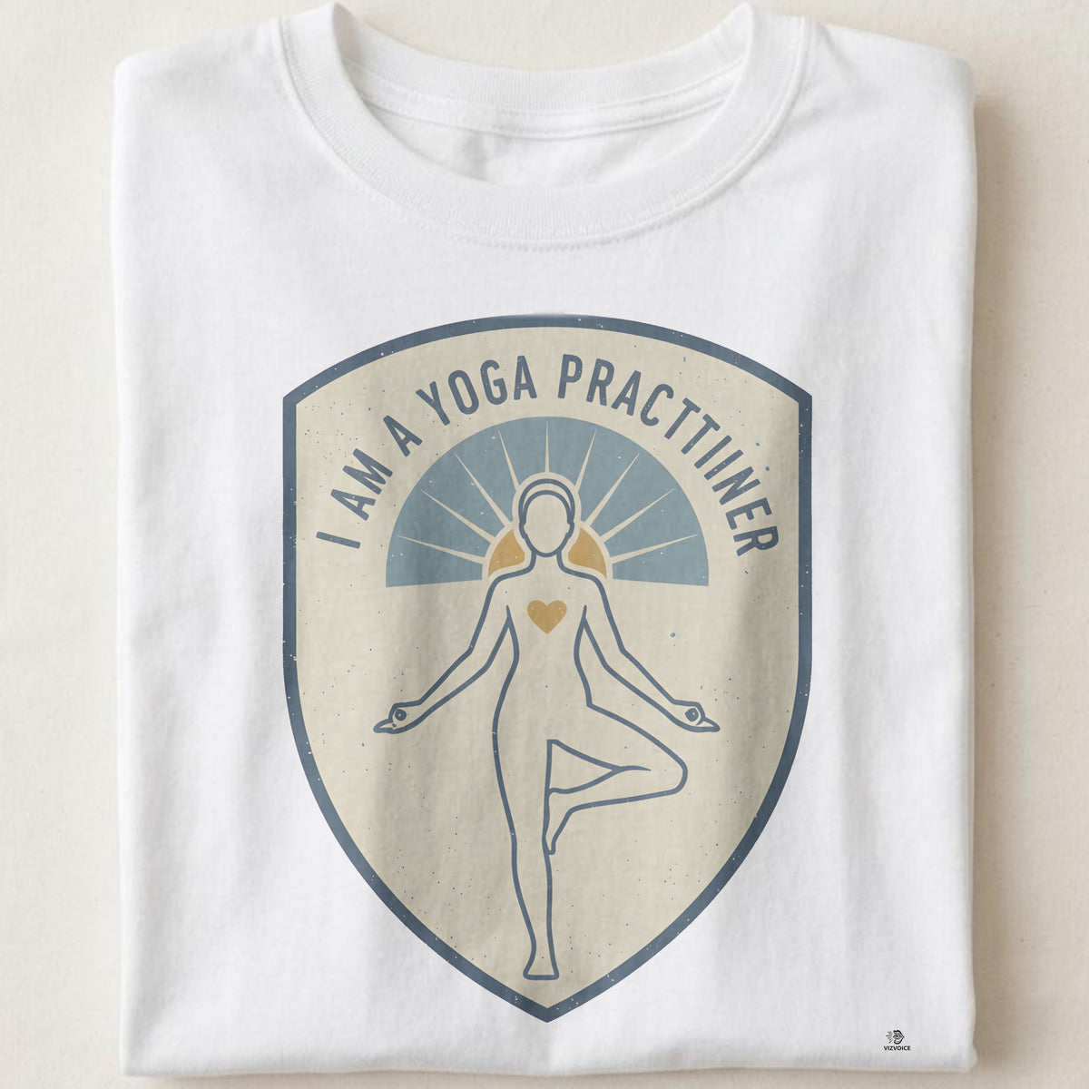 I AM A YOGA PRACTITIONER | Funny Yoga T-shirt for Enthusiasts
