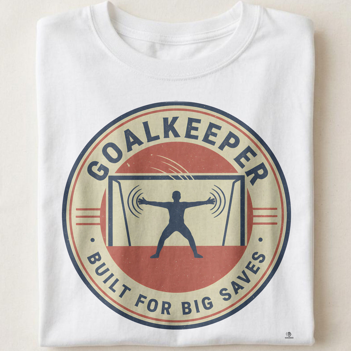 GOALKEEPER BUILT FOR BIG SAVES | Handball T-shirt for Champions