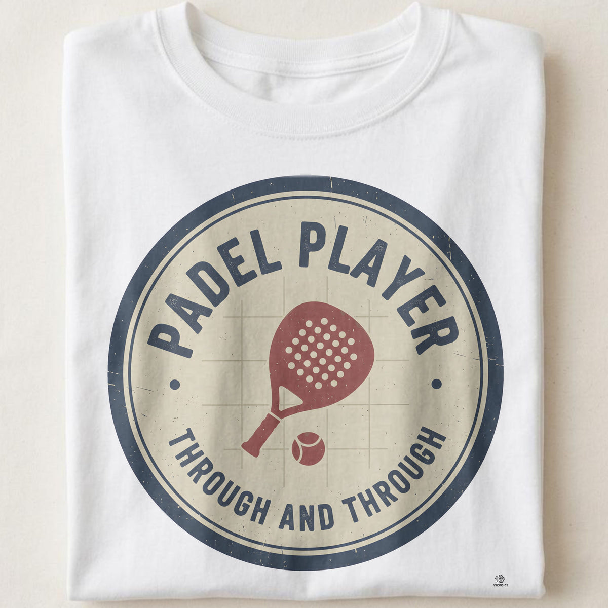 PADEL PLAYER THROUGH AND THROUGH | Fun Padel T-Shirt