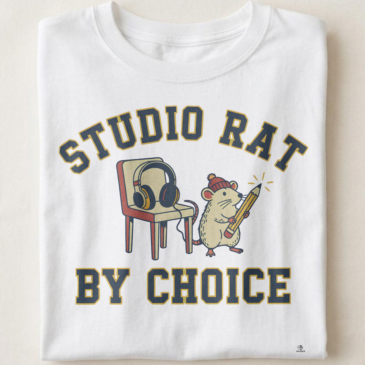 STUDIO RAT BY CHOICE | Funny Music & Arts T-Shirt