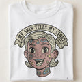 MY SKIN TELLS MY STORY | Tattoo Lovers T-Shirt - close up