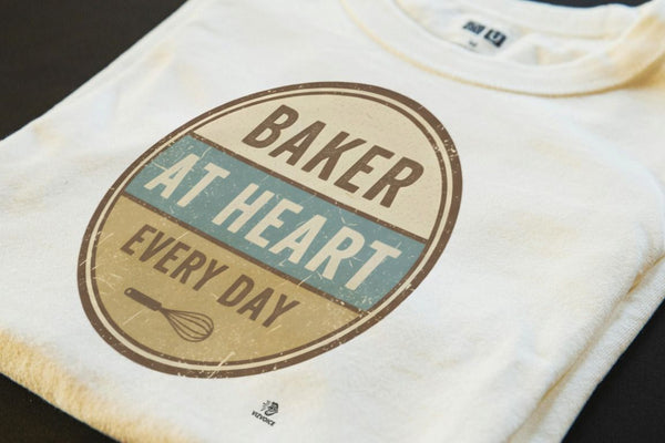 BAKER AT HEART EVERY DAY | Charming Baking T-Shirt