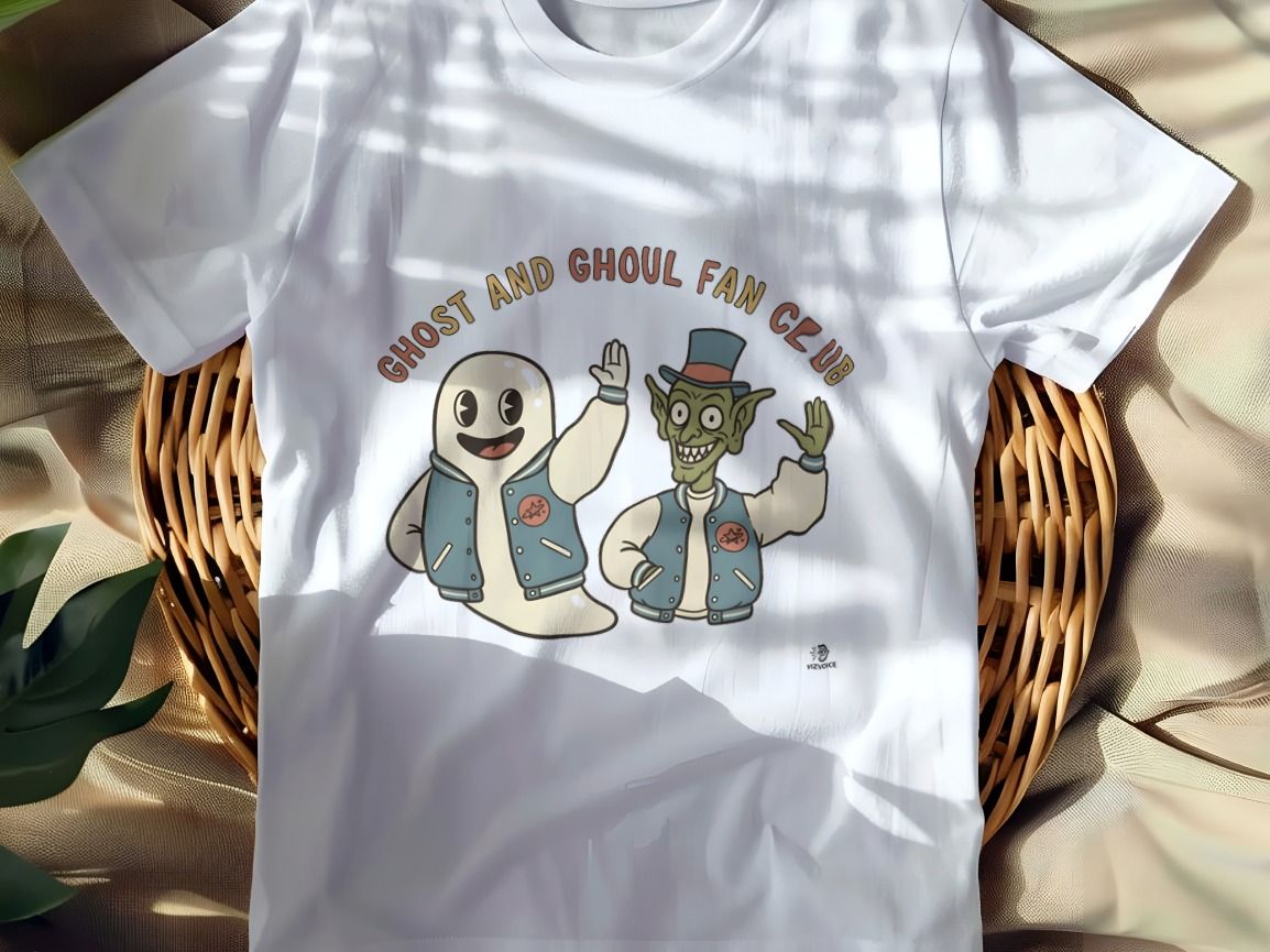 GHOST AND GHOUL FAN CLUB | Spooky Ghost & Ghoul T-Shirt