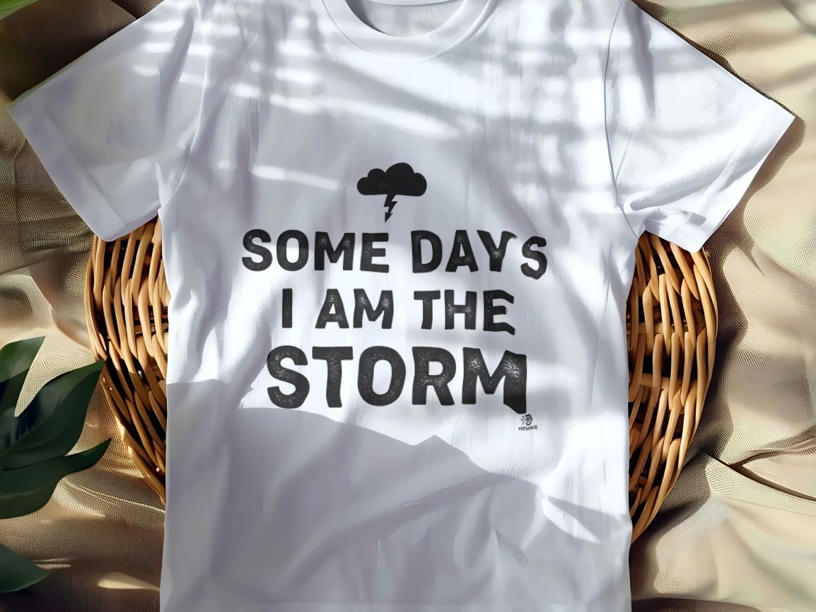 SOME DAYS I AM THE STORM | Sarcastic Hot Mess T-Shirt