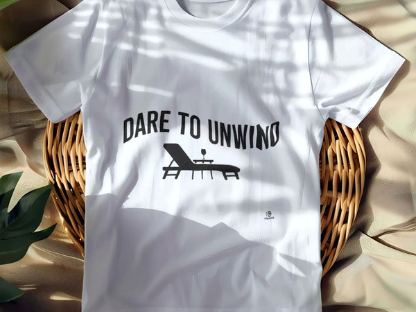 DARE TO UNWIND | Charming Wine Lovers T-Shirt
