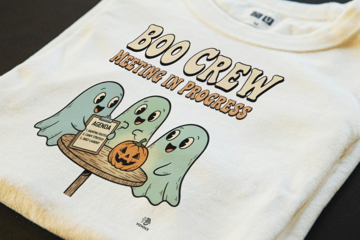 BOO CREW MEETING IN PROGRESS | Spooky Group Costume T-Shirt