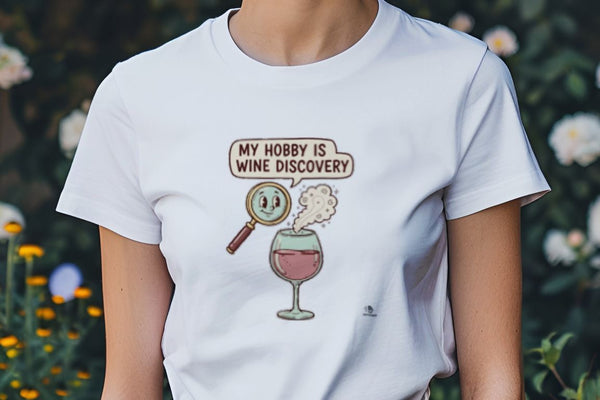 MY HOBBY IS WINE DISCOVERY | Charming Wine Lover T-Shirt