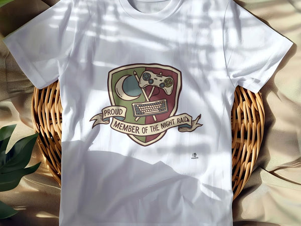 PROUD MEMBER OF THE NIGHT RAID | Funny Gaming T-shirt