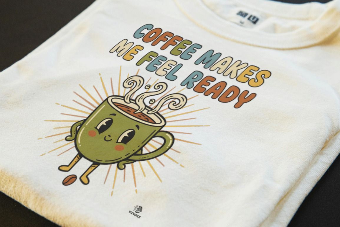 COFFEE MAKES ME FEEL READY | Funny Coffee Lovers T-shirt