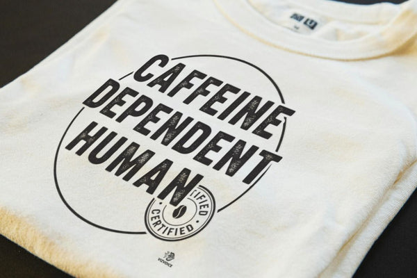 CAFFEINE DEPENDENT HUMAN | Funny Coffee Lover T-shirt
