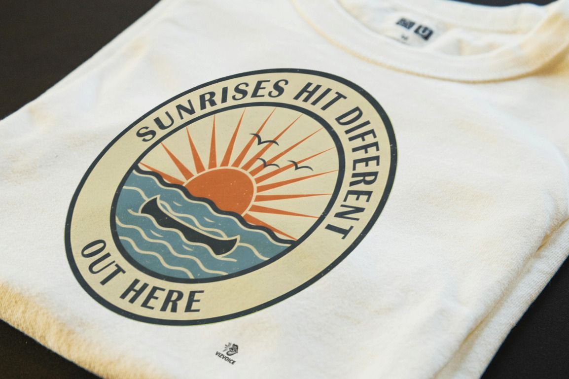 SUNRISES HIT DIFFERENT OUT HERE | Camping Life T-Shirt