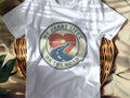MY HEART LIVES ON THE ROAD | Funny Biker Mom T-shirt