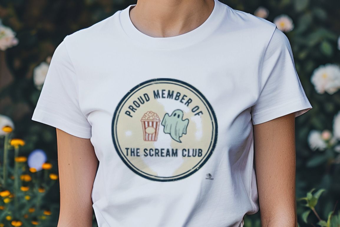 PROUD MEMBER OF THE SCREAM CLUB | Funny Horror Movie T-Shirt