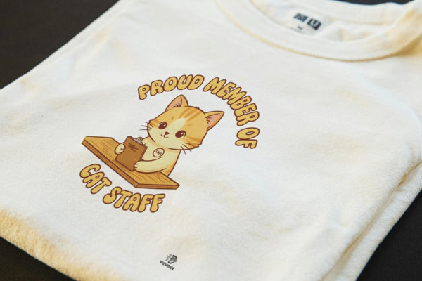PROUD MEMBER OF CAT STAFF | Humorous Cat Lover T-Shirt
