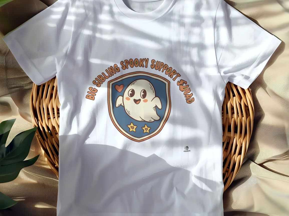 BIG SIBLING SPOOKY SUPPORT SQUAD | Fun Halloween T-shirt