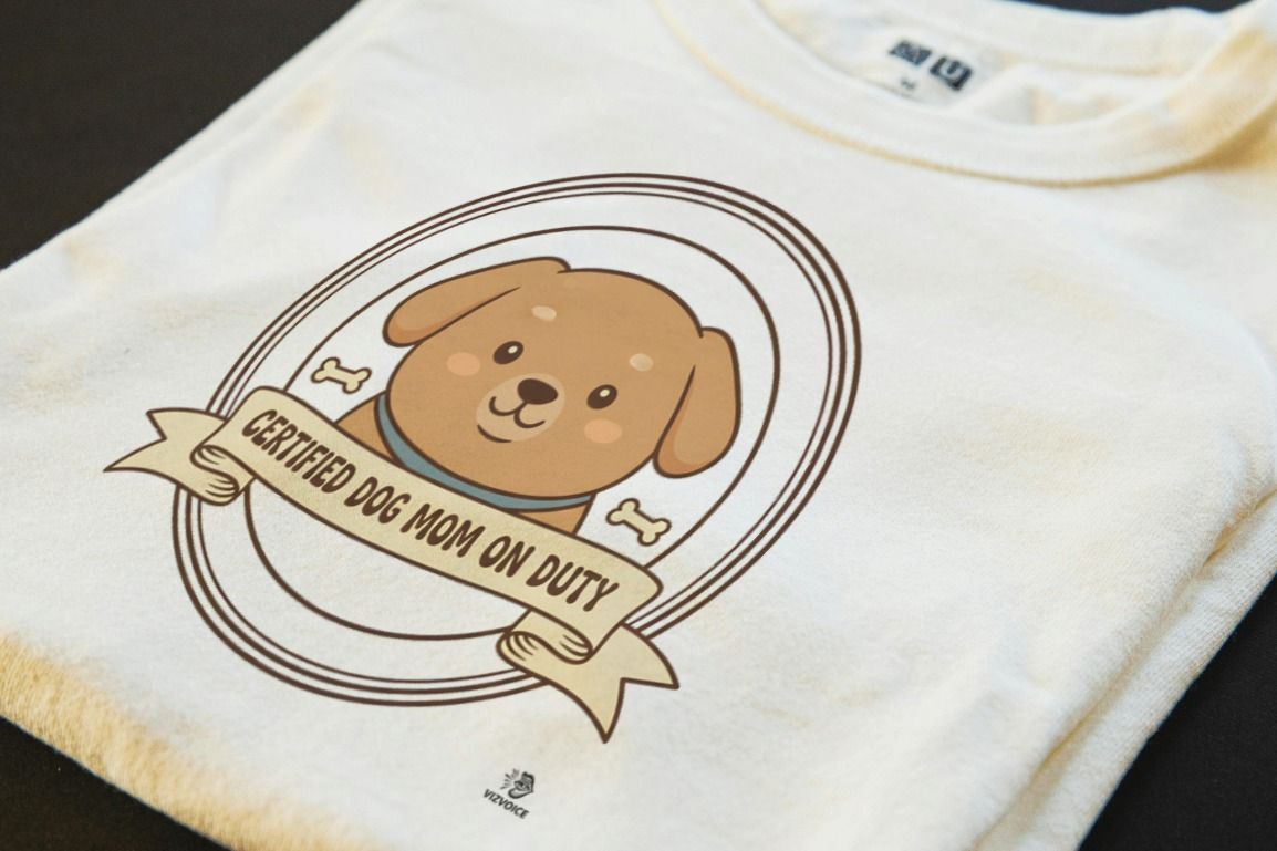CERTIFIED DOG MOM | Humorous Dog Mom Life T-Shirt