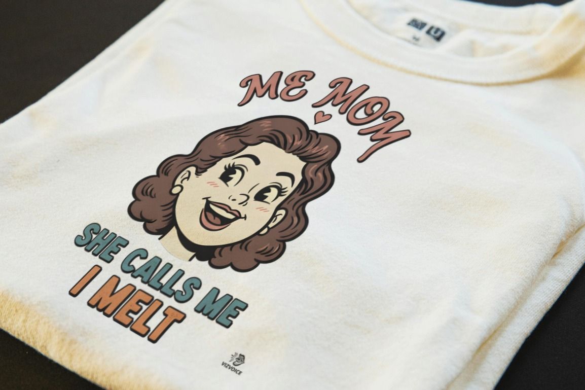 SHE CALLS ME MOM I MELT | Adorable Girl Mom T-shirt