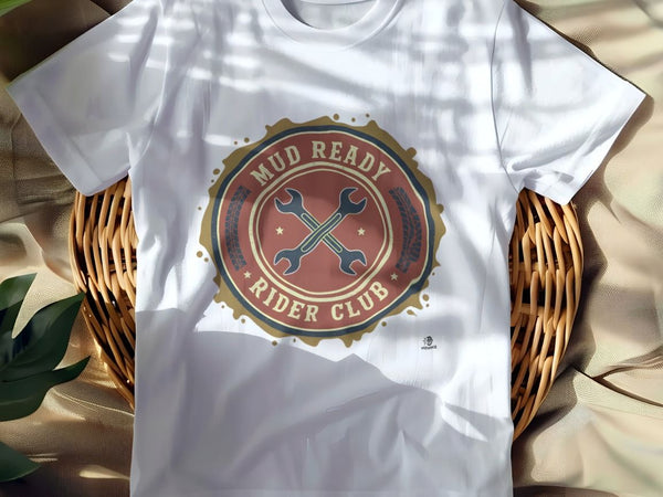 MUD READY RIDER CLUB | Fun Off-Road Rider T-Shirt
