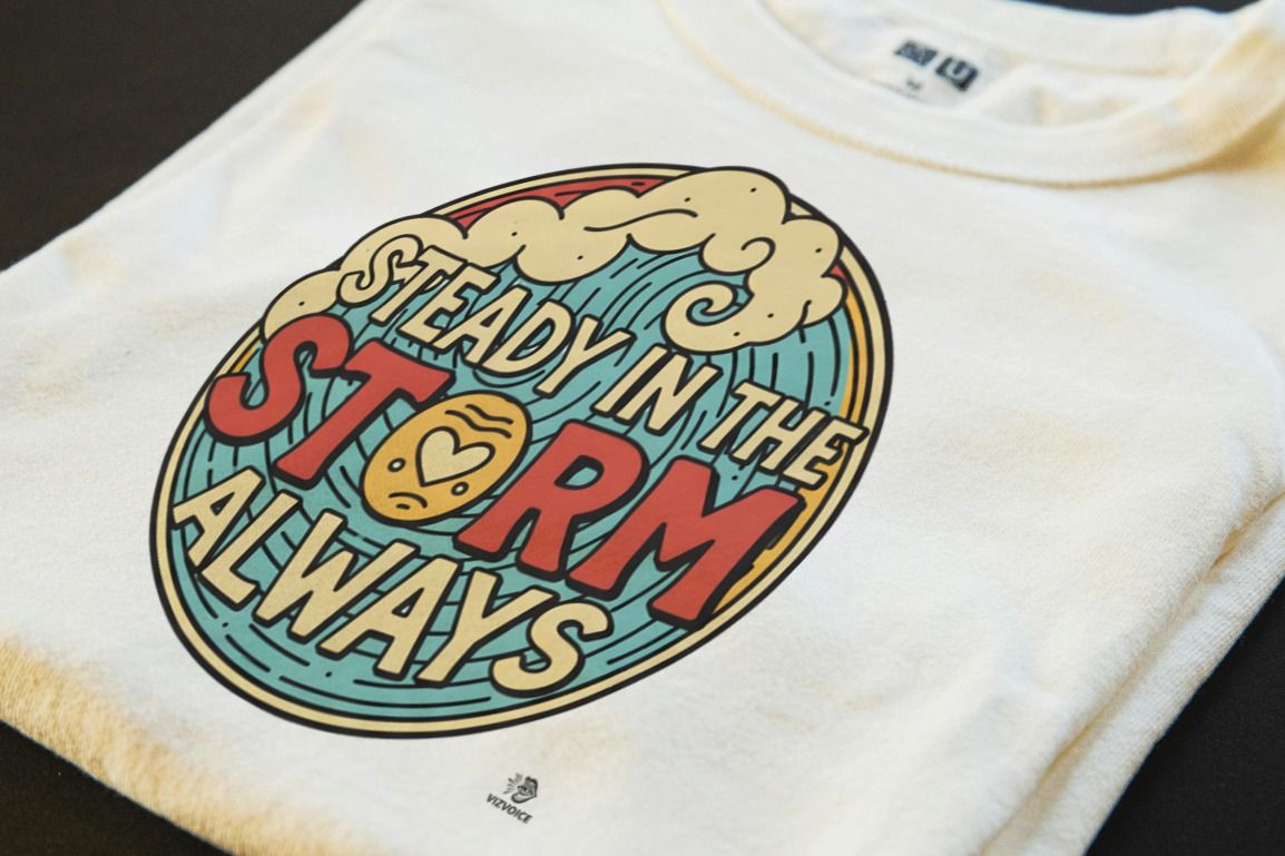 STEADY IN THE STORM | Humorous ICU Nurse T-Shirt