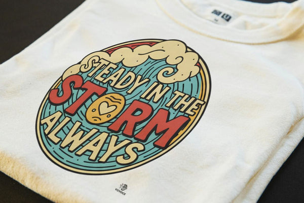 STEADY IN THE STORM | Humorous ICU Nurse T-Shirt