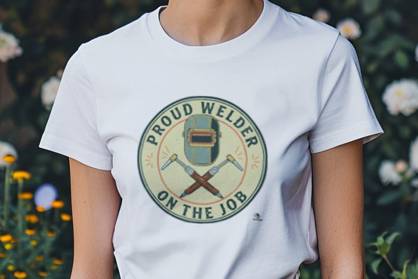 PROUD WELDER ON THE JOB | Funny Welder T-Shirt